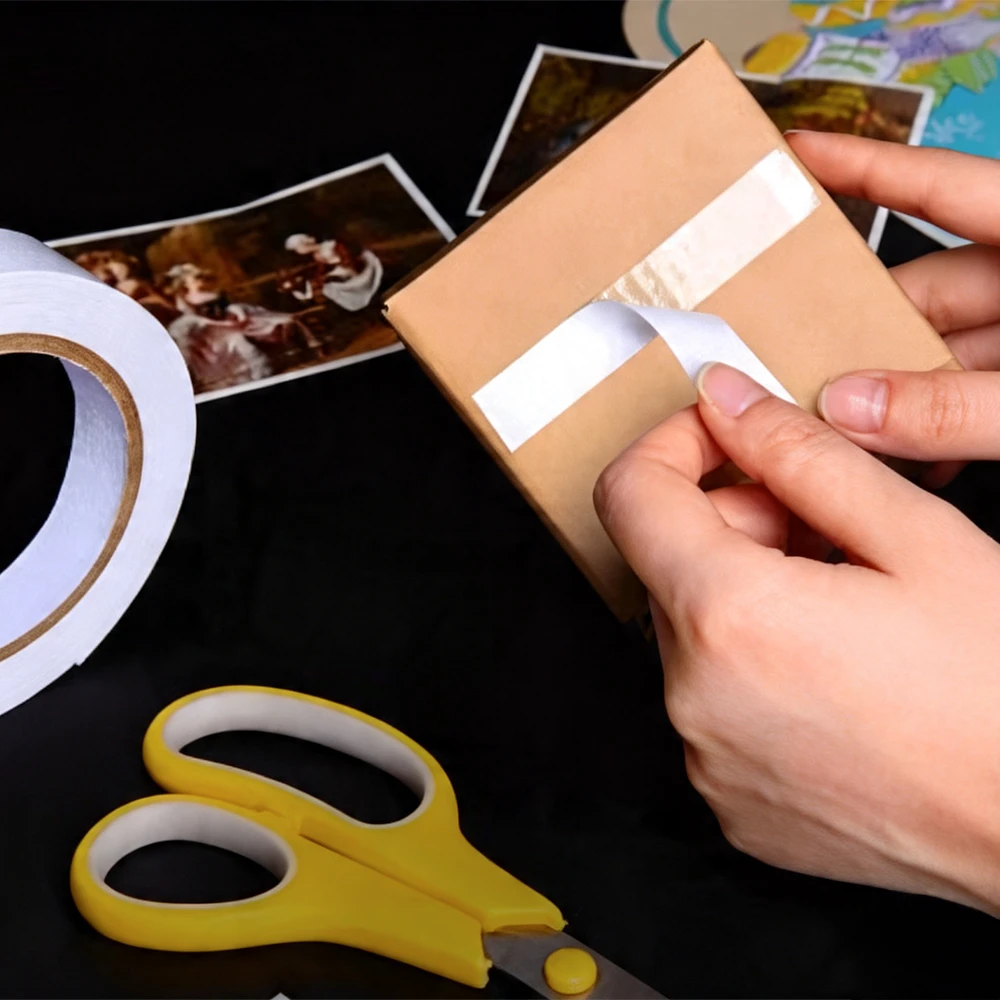 1 .Double Sided Tissue Tape for Light Item Securing.webp